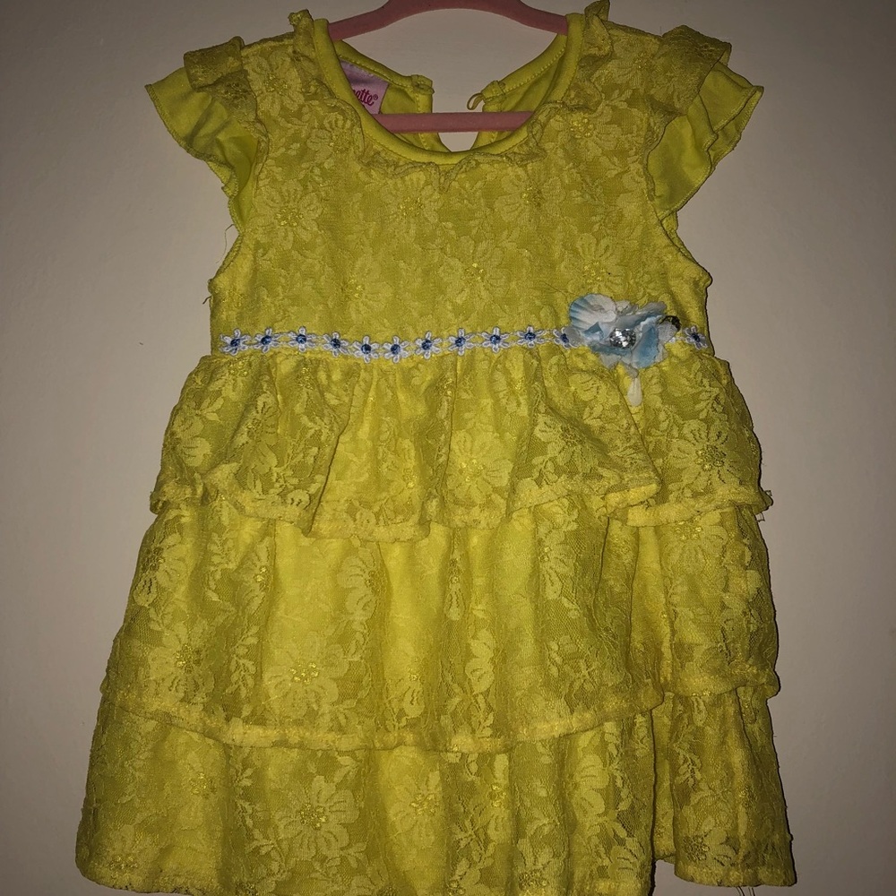 Yellow toddler shirt